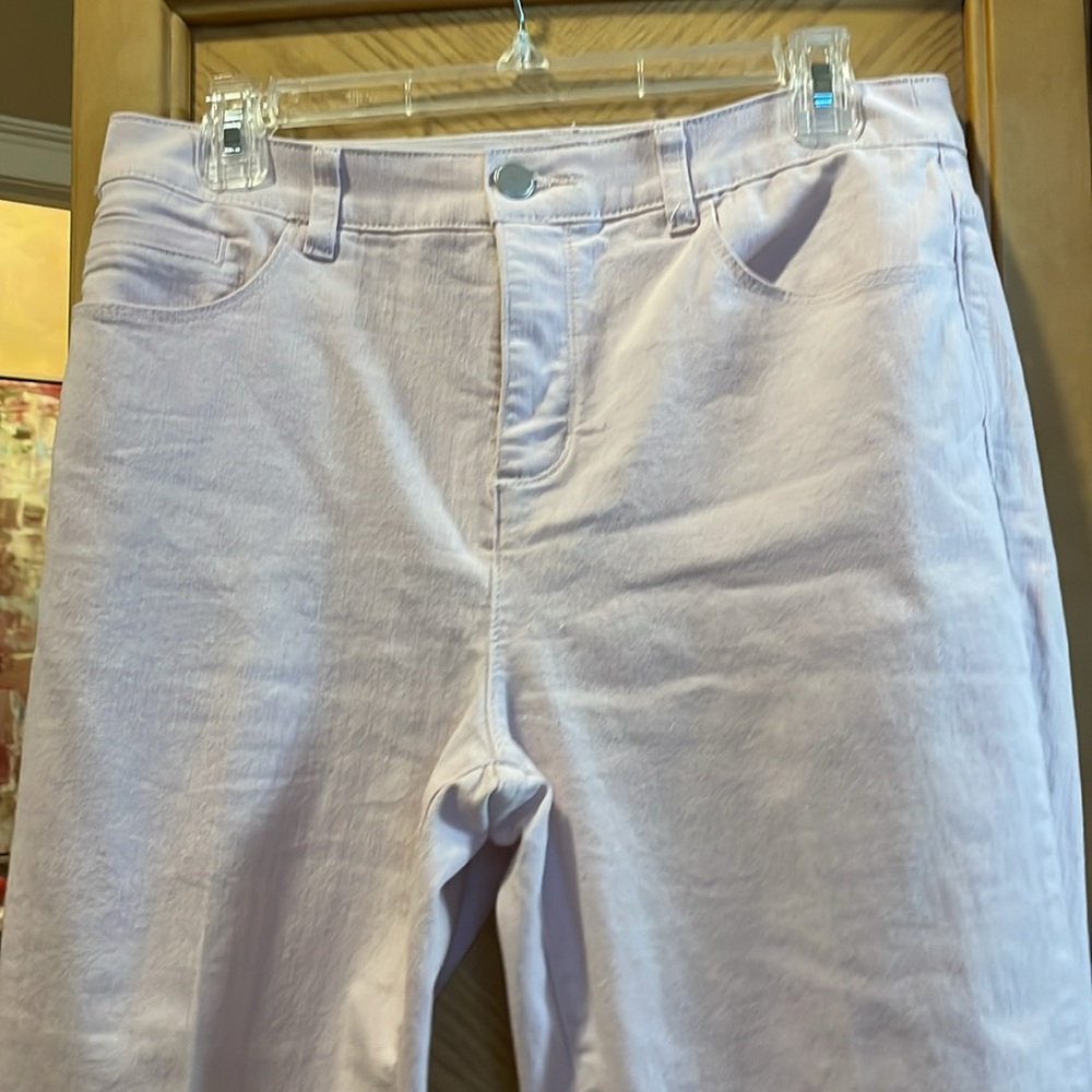 Signature slimming by Christopher banks pink jeans size 8 - Picture 4 of 8